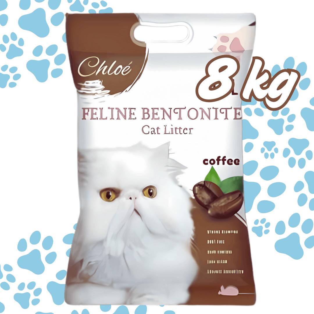 Chloe Feline Bentonite Cat Litter 10L/8kg Ultra Clumping Odor Control Dust-Free Premium Natural Safe for Cats