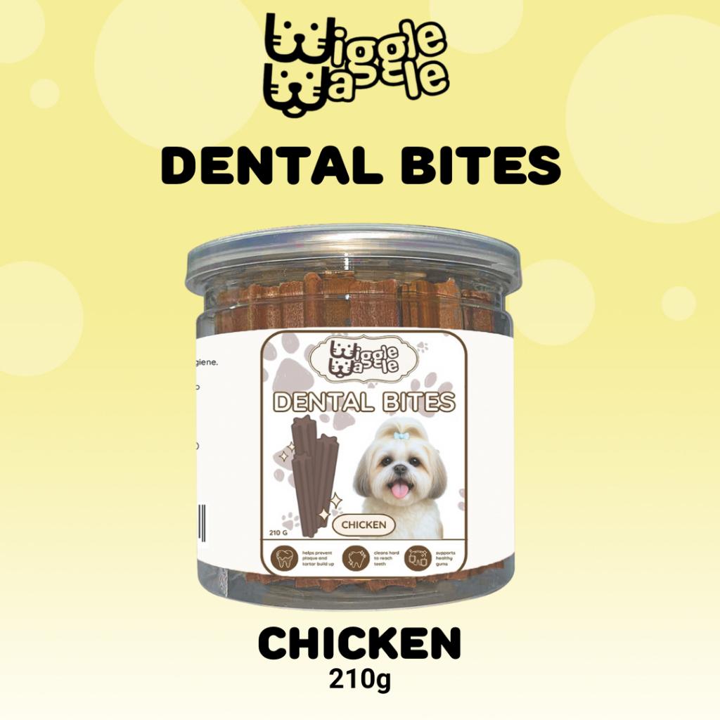 Wiggle Waggle Dental Bites for Dogs – 100g | Oral Care Chews for Fresh Breath & Healthy Teet