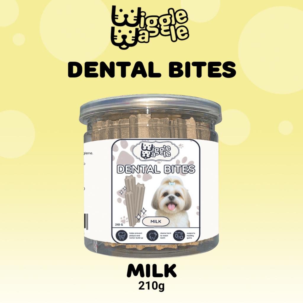 Wiggle Waggle Dental Bites for Dogs – 100g | Oral Care Chews for Fresh Breath & Healthy Teet