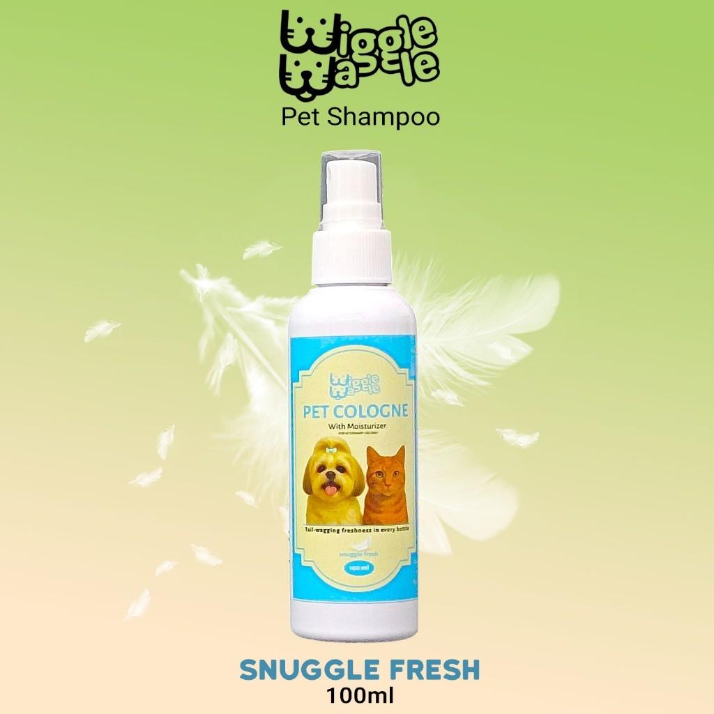 Wiggle Waggle Pet Cologne with moisturizer - long lasting fragrance